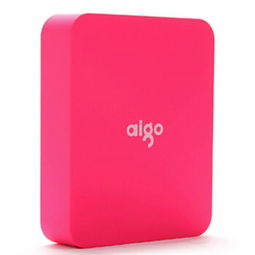 aigo愛國者TN104智能移動電源 白色優雅，10000mAh超長續航